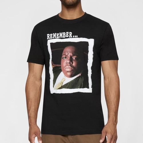 Mister Tee Notorious BIG Remember T-shirt, black, size M