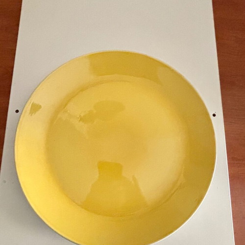Ceramic plates and round platter like new