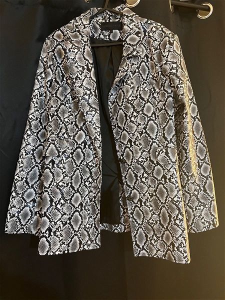  Kendall + Kylie snake print blazer (faux leather) no.L