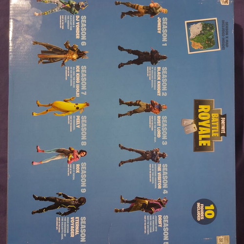 Fortnite Chapter 1 Collection action figures, set of 10