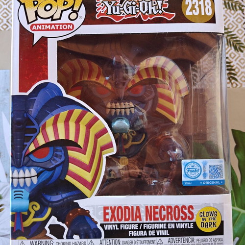 Funko Pop Yu Gi Oh Exodia Necross new, glows in the dark