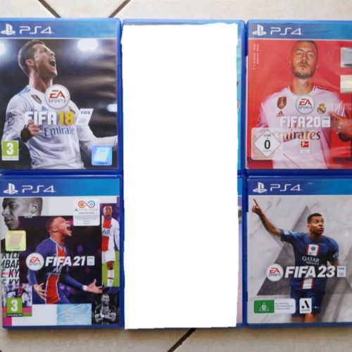FIFA Collection for PS4/5 like new, includes 18, 20, 21, 23
