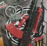 Toy gun complete set new