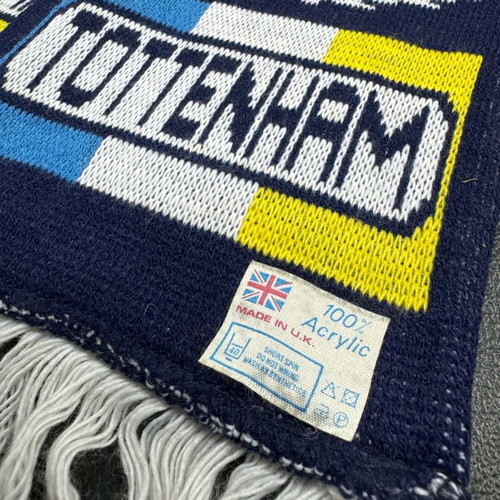 TOTTENHAM double-sided scarf 90s 1.40x0.17 Tottenham