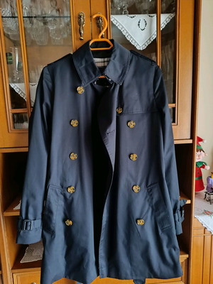 Γυναικεία καμπαρντίνα BSB μπλε καινούργια μέγεθος M