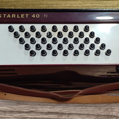 Hohner Starlet 40 accordion used