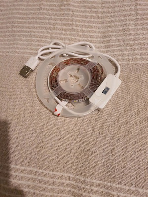 Led 5 μέτρο με αισθητήρα αχρησιμοποίητο, USB 5V