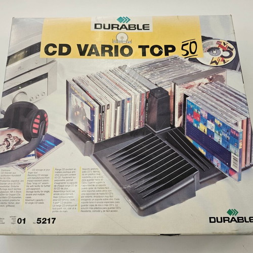 Stand for 50 CD cases stackable new