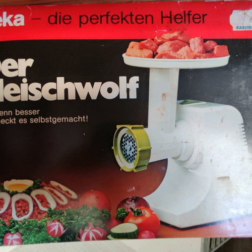 Geka electric meat grinder 2750W like new