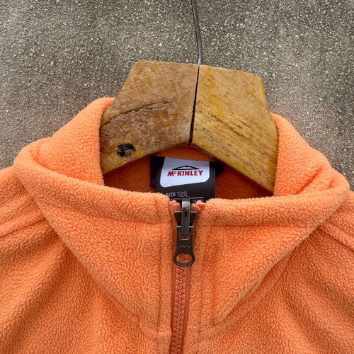 McKinley fleece jacket like new, orange, size XS
