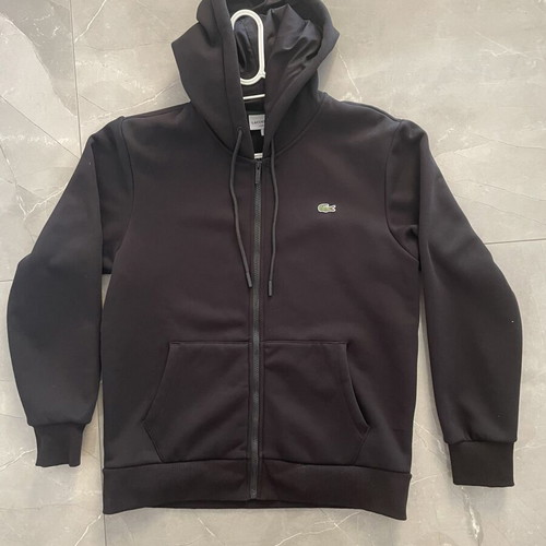 Lacoste jacket medium black new