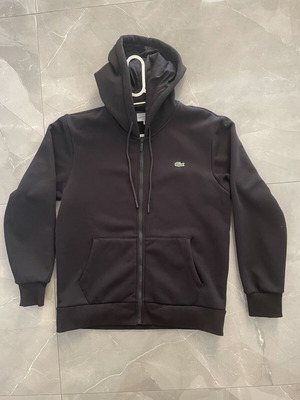 Lacoste ζακέτα medium μαύρη καινούργια