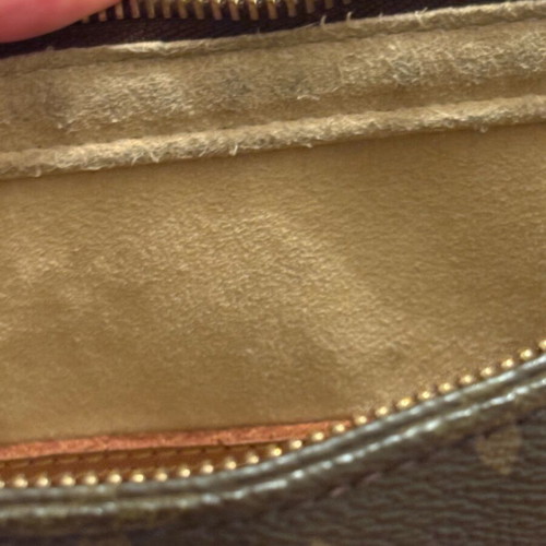Louis Vuitton Looping GM shoulder bag used, brown monogram canvas