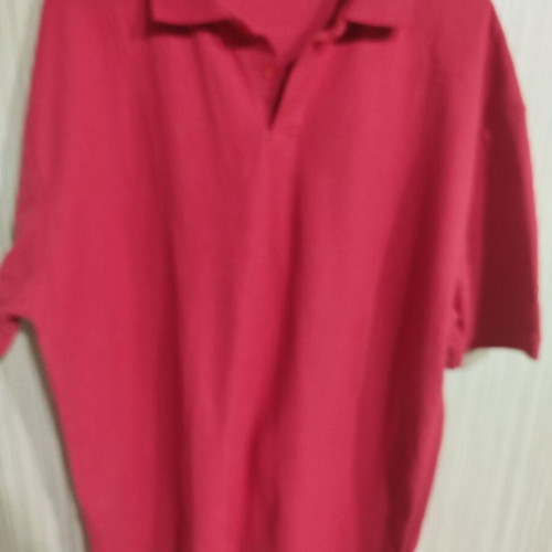 Polo shirt new, 3XL, red, 100% cotton