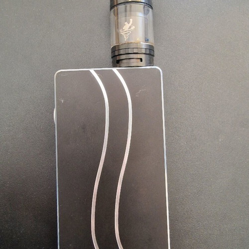 Vape Sideline 100W mod used with Tornado Hero atomizer