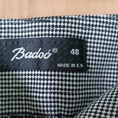 Παντελόνι Badoo χειμερινό σαν καινούργιο, μαύρο και άσπρο