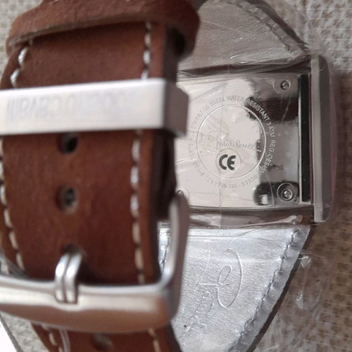 Roberto Cavalli wristwatch women's new with brown leather strap