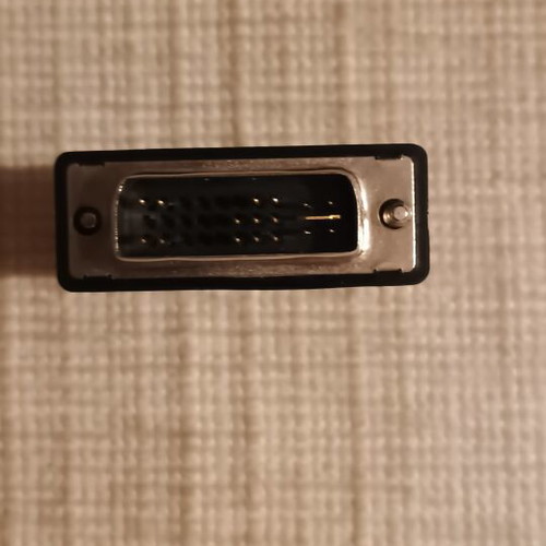 Rare VGA to DVI adapter, female VGA 15-pin to male DVI