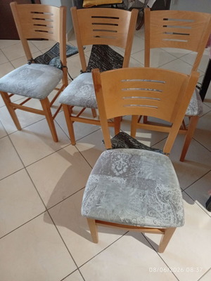 Καρέκλες καινούργιες, σετ 4
