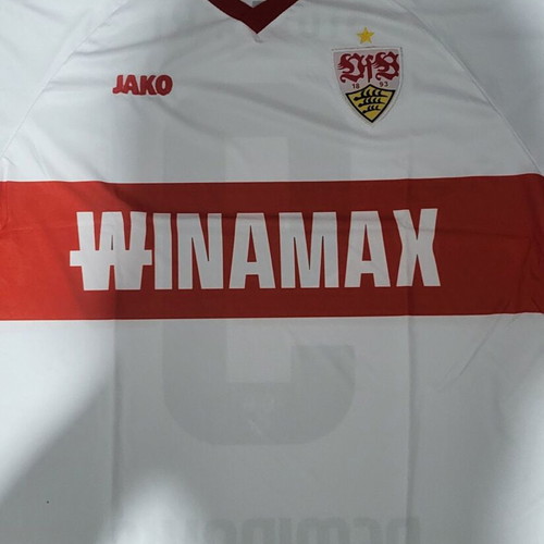 Stuttgart Demirovic sports jersey, official replica, size Large
