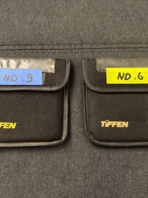 Tiffen ND φίλτρα 4x4 σαν καινούργια (ND 0.6 & ND 0.9)