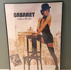 Poster με την Liza Minnelli από την  ταινία Cabaret