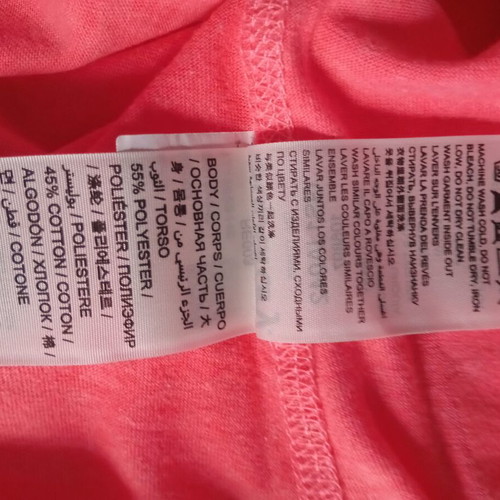Superdry women's t-shirt small like new, orange with white