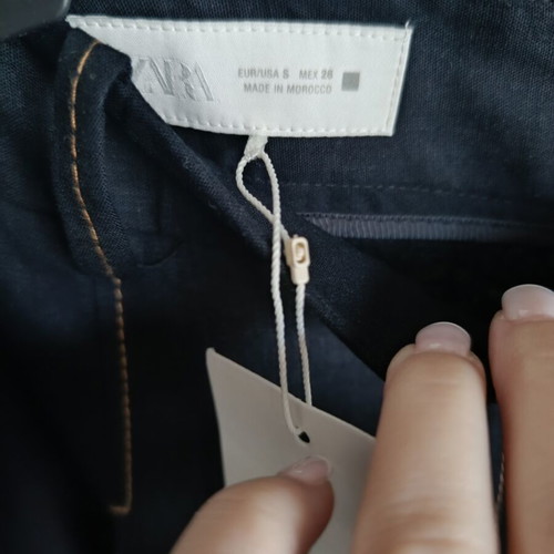 Zara Culotte Pants new, navy blue, size S