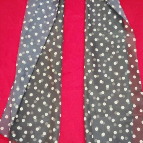 Polka Dot Scarf Blue White New, Suitable for Parade