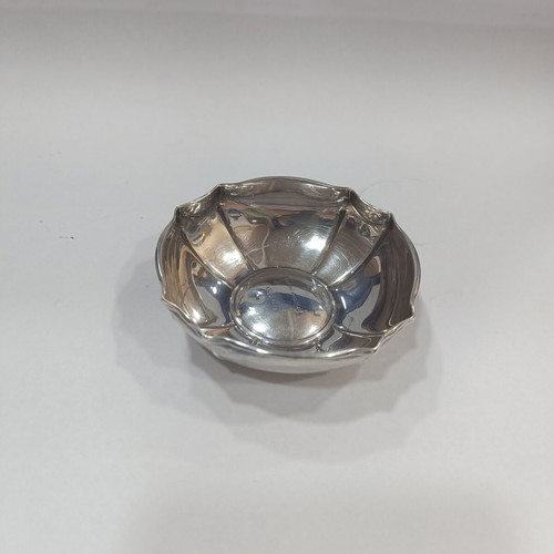 Handmade 925 Sterling Silver Vintage Wavy Bowl