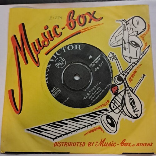 Marguerita Elvis Presley record used, good condition