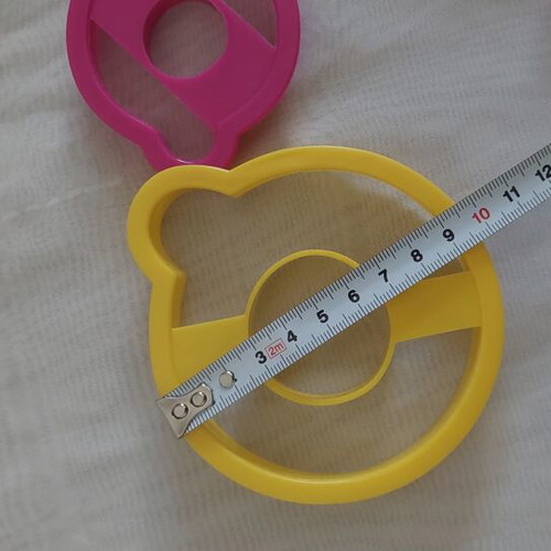 Alphabet Cookie Cutters Set like new, plastic, various sizes