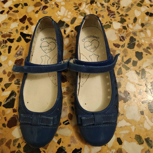 Crocodilino ballerinas size 33 used with slight wear, narrow fit