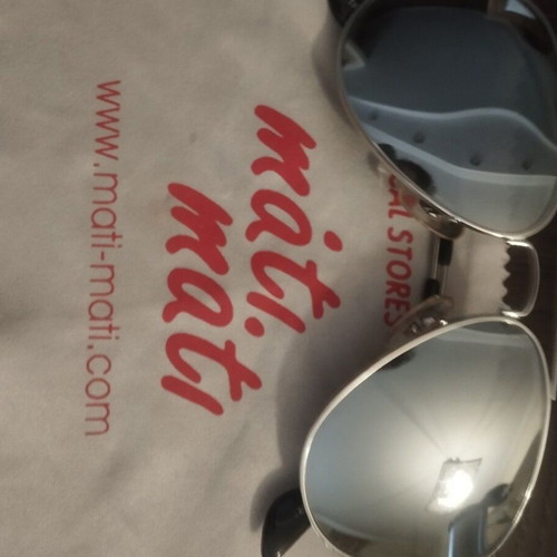 Aviator sunglasses kids like new, silver frame, unisex