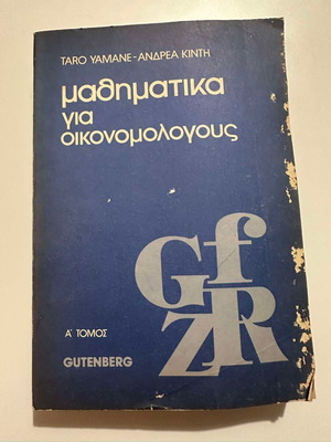 Mathematics for Economists Volume 1 used