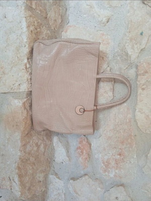 Дамска чанта Furla бежова рамо в отлично състояние