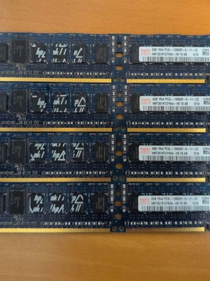 Hynix 32GB DDR3 RAM (8 x 4GB) for server like new