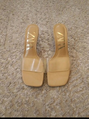 Zara mules transparent like new, size 37