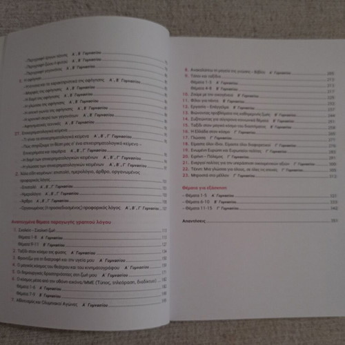Exhibitions for All Gymnasium New, Greek Language