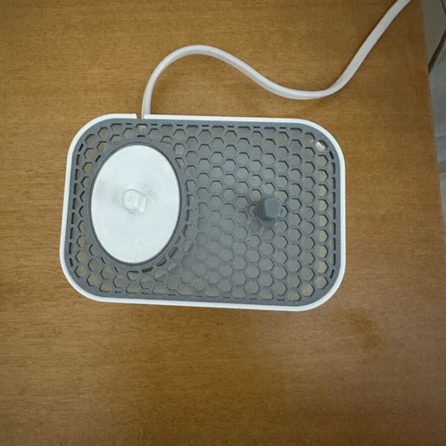 Oral-B toothbrush holder like new, minimal gray design