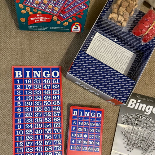 Bingo Classic Line board game used