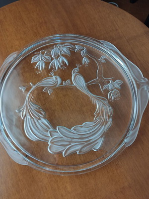 Vintage Serving Platter from Germany 1980 like new, 31cm diameter