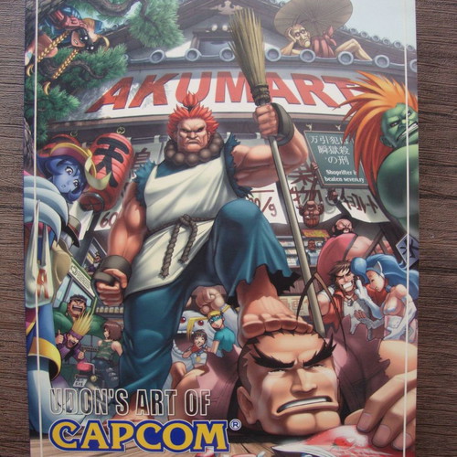 Udon's Art of Capcom Akumart artbook like new