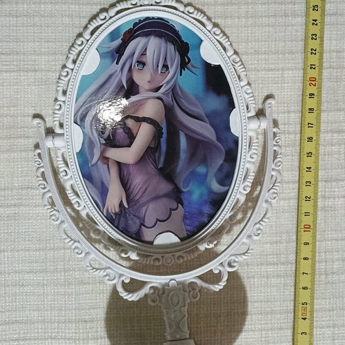 Anime Black Heart makeup mirror new