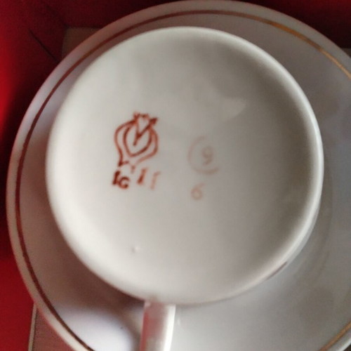 Vintage porcelain tea set
