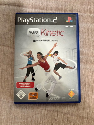Eye Toy Kinetic PlayStation 2 PS2 game used, complete