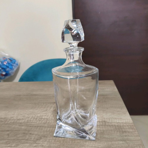 Crystal decanter like new bohemian