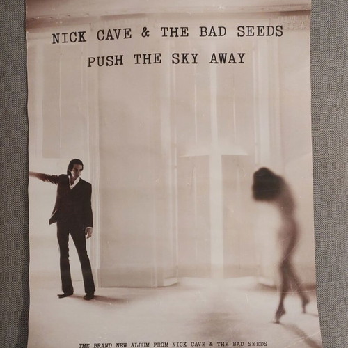 Nick Cave & The Bad Seeds poster used, Push The Sky Away 2013