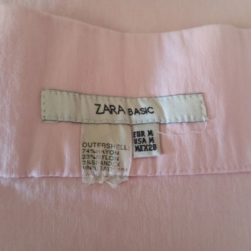 Zara Pink Midi Off-the-Shoulder Dress like new