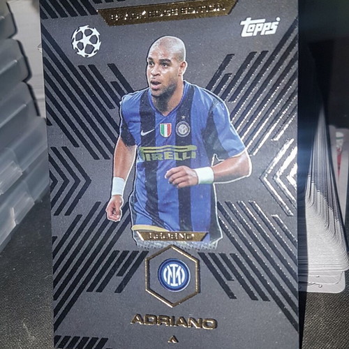 Adriano Black Edge Edition Topps Match Attax 2026 like new